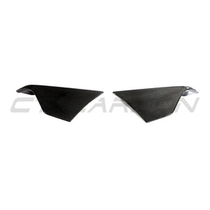 TOYOTA SUPRA 2019+ A90 CARBON FIBRE FRONT BUMPER CORNERS