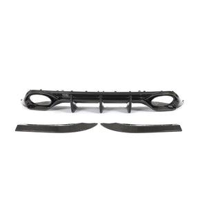 AUDI RS3 8Y 2022-2024 SALOON CARBON FIBRE DIFFUSER V1 - CT DESIGN