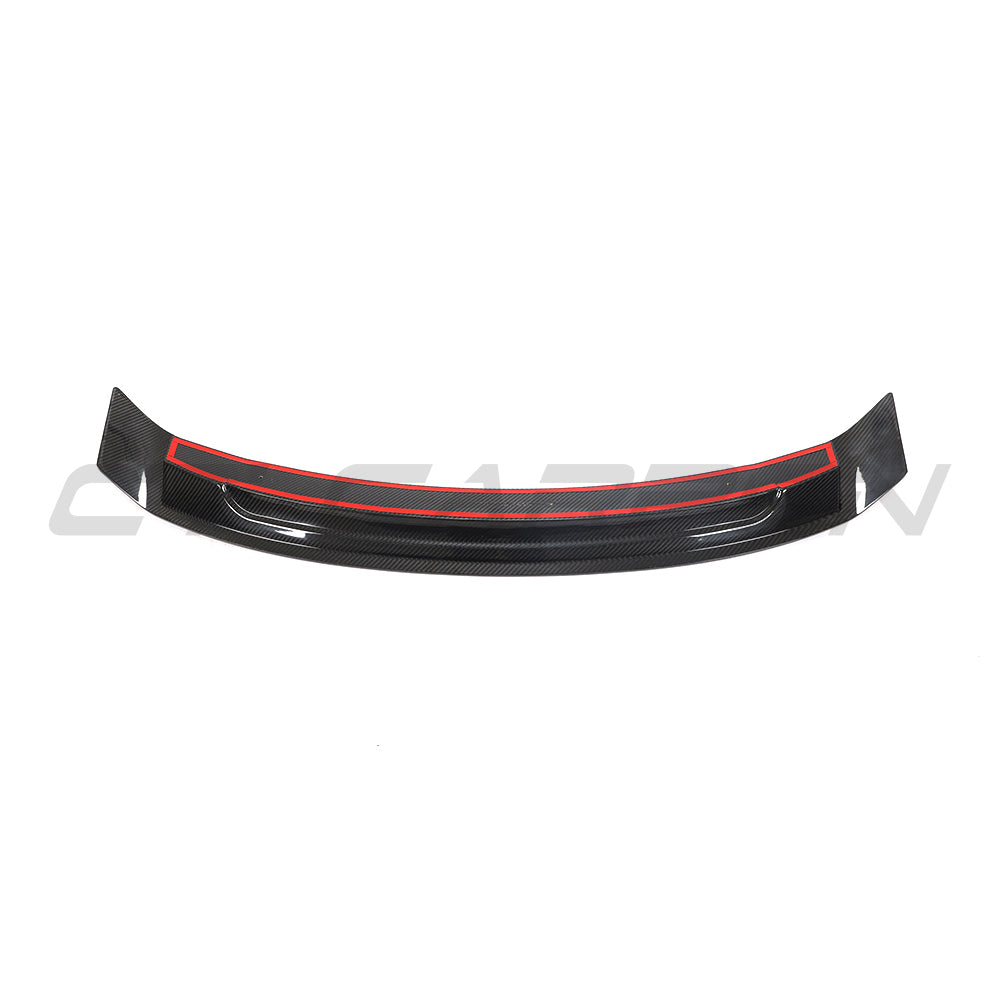 PORSCHE 911 991.2 GTS/CARRERA/ TARGA 2017-2019 CARBON FIBRE SPOILER-Spoiler-CT CARBON-CT Carbon - High-quality carbon fiber and gloss black aerodynamic parts for premium sports and luxury vehicles.