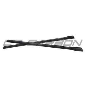 MERCEDES E-CLASS W213/S213 AMG (E43/E53/E63) 2016-2023 CARBON FIBRE SIDE SKIRTS