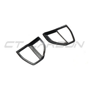 BMW G05 X5 2019-2023 CARBON FIBRE FRONT VENT ADD ON-Accessories-CT CARBON-CT Carbon - High-quality carbon fiber and gloss black aerodynamic parts for premium sports and luxury vehicles.