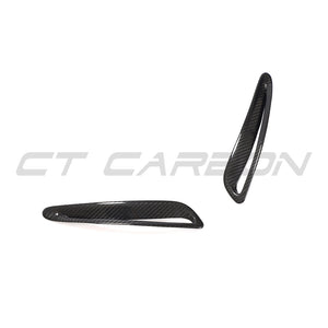 TOYOTA SUPRA 2019+ A90 CARBON FIBRE HOOD/BONNET TRIM