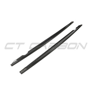 VW GOLF MK8/MK8.5 R 2020+ CARBON FIBRE SIDE SKIRTS - V2