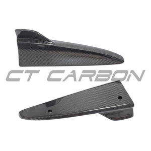 MERCEDES W205 C-CLASS & C63 2015-2018 CARBON FIBRE SPLITTER CORNERS