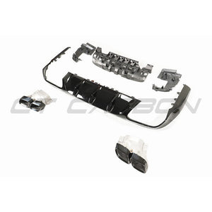 MERCEDES C238 2017-2020 E-CLASS COUPE QUAD TIP DIFFUSER