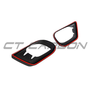 MERCEDES E-CLASS 2017-2020 CARBON FIBRE FRONT BUMPER TRIMS