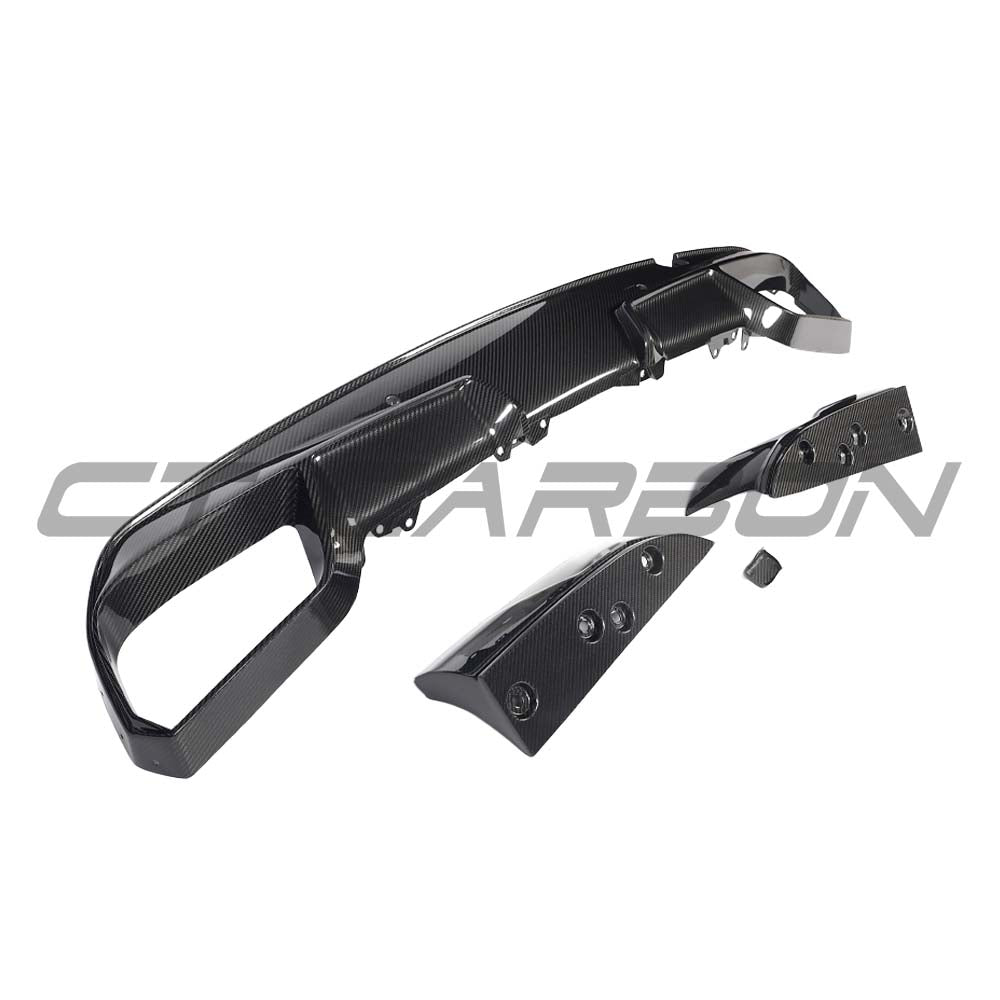 BMW F96 X6M 2020-2023 CARBON FIBRE DIFFUSER
