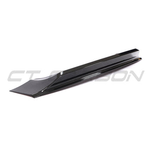 PORSCHE 911 991.2 GTS/CARRERA/ TARGA 2017-2019 CARBON FIBRE SPOILER V2-Spoiler-CT CARBON-CT Carbon - High-quality carbon fiber and gloss black aerodynamic parts for premium sports and luxury vehicles.