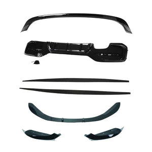 BMW F20/F21 1 SERIES LCI TWIN LEFT GLOSS BLACK KIT - V4