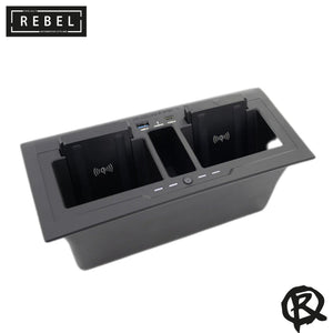 Defender L663 Centre Console Twin Wireless Charging Dock