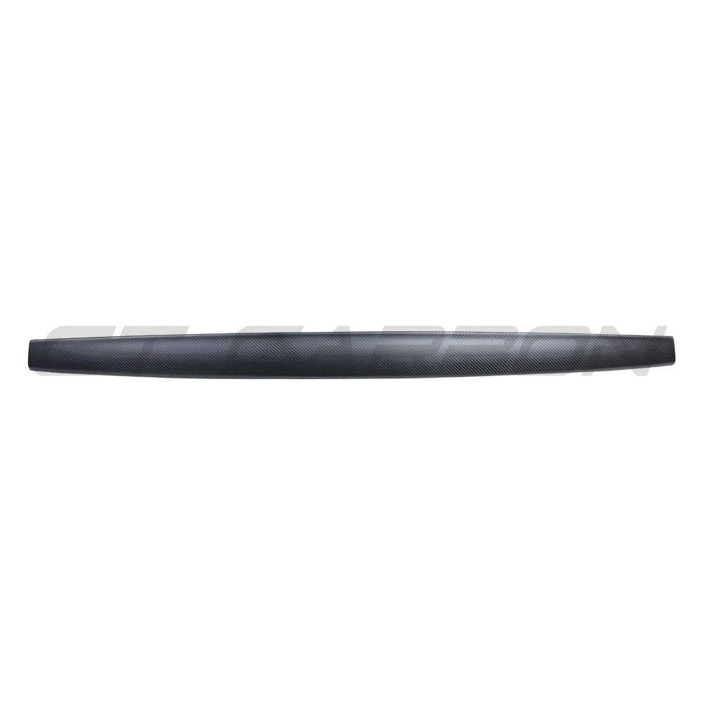 TESLA MODEL 3 2017-2023 MATTE CARBON FIBRE DASHBOARD TRIM STICK ON-Accessories-CT CARBON-CT Carbon - High-quality carbon fiber and gloss black aerodynamic parts for premium sports and luxury vehicles.