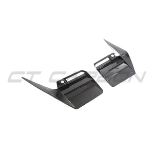 BMW G87 M2 2023+ CARBON FIBRE REAR BUMPER TRIM - V2