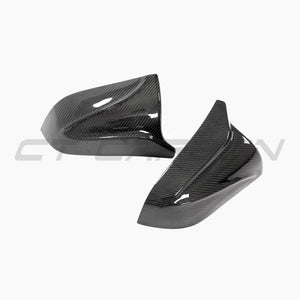 TESLA MODEL 3 2017+ CARBON FIBRE MIRRORS - V2