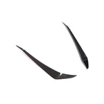 PORSCHE 911 991.1 2013-2016 TURBO CARBON FIBRE CANARDS-Accessories-CT CARBON-CT Carbon - High-quality carbon fiber and gloss black aerodynamic parts for premium sports and luxury vehicles.