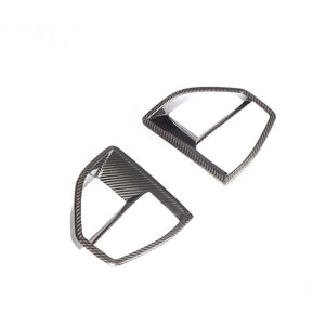 BMW G05 X5 2019-2023 CARBON FIBRE FRONT VENT ADD ON-Accessories-CT CARBON-CT Carbon - High-quality carbon fiber and gloss black aerodynamic parts for premium sports and luxury vehicles.