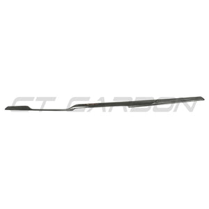 TESLA MODEL S 2021+ CARBON FIBRE DASHBOARD TRIM STICK ON-Accessories-CT CARBON-CT Carbon - High-quality carbon fiber and gloss black aerodynamic parts for premium sports and luxury vehicles.