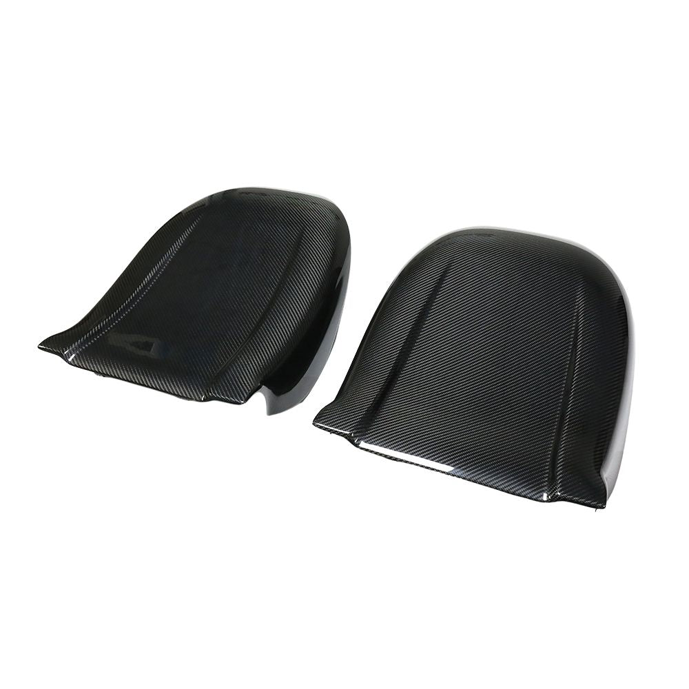 TESLA MODEL S 2021+ CARBON FIBRE REPLACEMENT SEAT BACKS-Accessories-CT CARBON-CT Carbon - High-quality carbon fiber and gloss black aerodynamic parts for premium sports and luxury vehicles.
