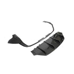 PORSCHE TAYCAN / TAYCAN 4 / TAYCAN 4S / TAYCAN GTS 2019+ CARBON FIBRE DIFFUSER-Diffuser-CT CARBON-CT Carbon - High-quality carbon fiber and gloss black aerodynamic parts for premium sports and luxury vehicles.