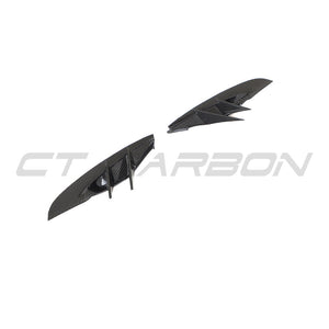 TOYOTA SUPRA 2019+ A90 CARBON FIBRE FRONT BUMPER VENT TRIM