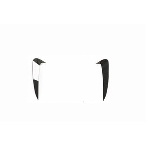 MERCEDES C-CLASS & C43 W205 COUPE GLOSS BLACK REAR BUMPER TRIM