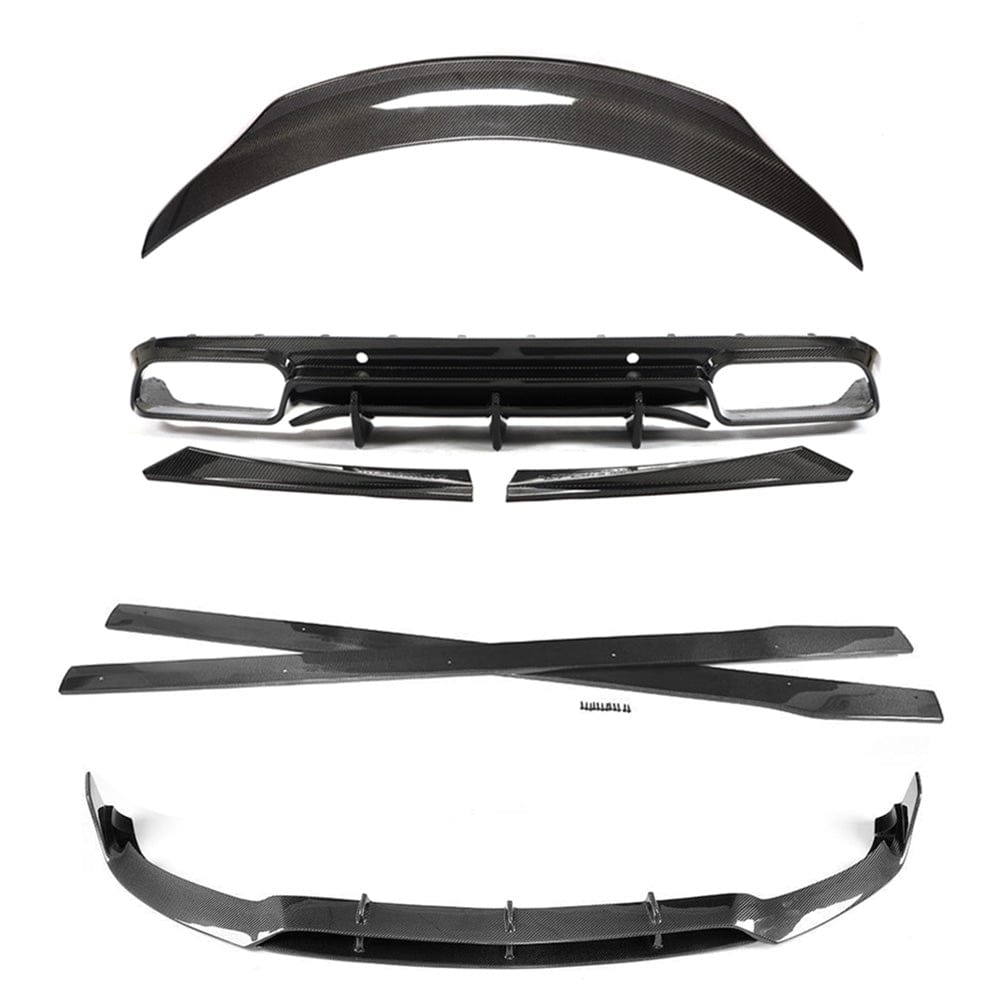 CT CARBON Full Kit MERCEDES C63 W205 CONVERTIBLE FACELIFT FULL CARBON FIBRE KIT - B STYLE