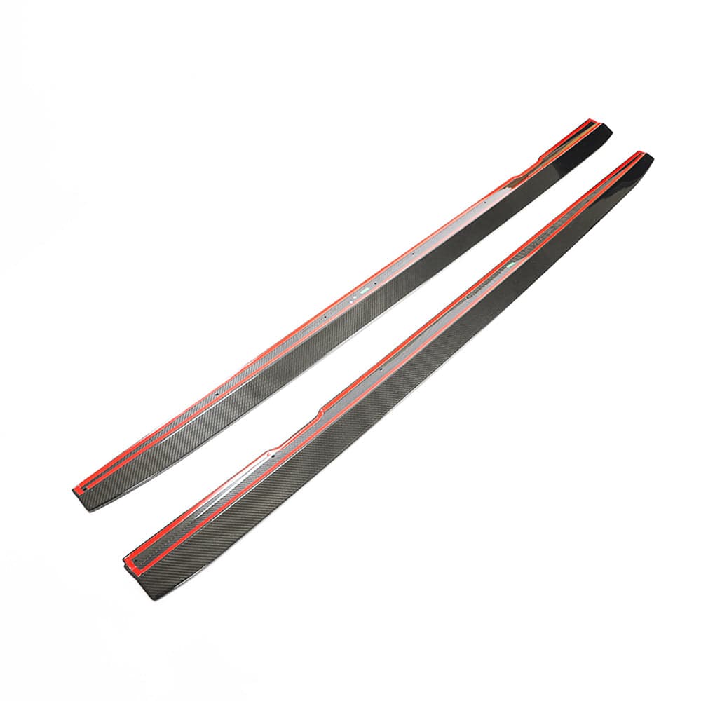 CT CARBON Side Skirts MERCEDES E63 W213 CARBON FIBRE SIDE SKIRTS - CT DESIGN