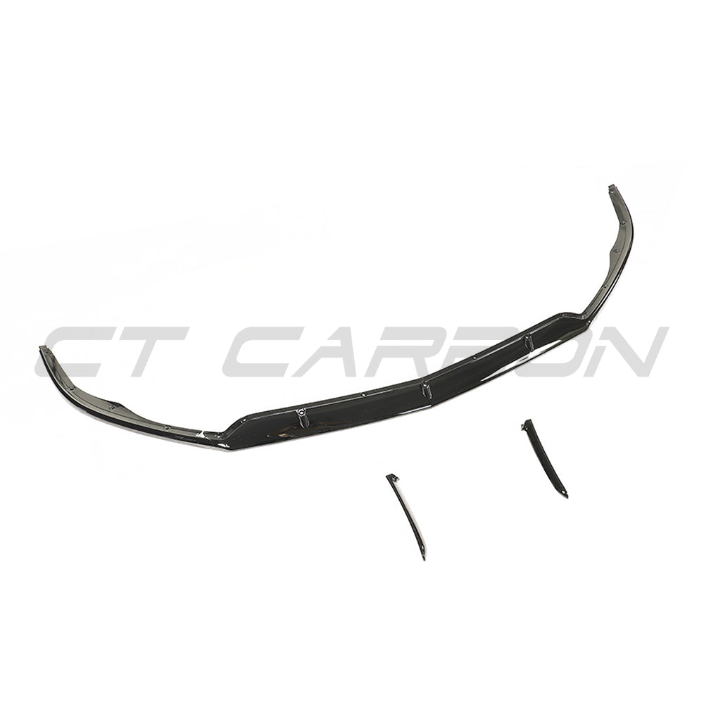 MERCEDES W205 C63 COUPE GLOSS BLACK SPLITTER