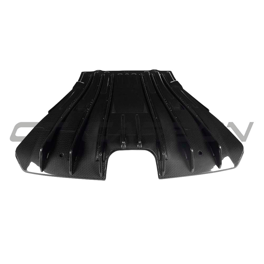 PORSCHE 911 992.1 & 992.2 GT3/GT3 RS & GT3 TOURING 2022-2024 CARBON FIBRE UNDERTRAY PANEL - CT DESIGN