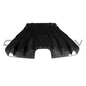 PORSCHE 911 992.1 & 992.2 GT3/GT3 RS & GT3 TOURING 2022-2024 CARBON FIBRE UNDERTRAY PANEL - CT DESIGN