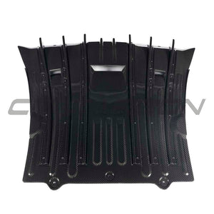 PORSCHE 911 992.1 & 992.2 GT3/GT3 RS & GT3 TOURING 2022-2024 CARBON FIBRE UNDERTRAY PANEL - CT DESIGN