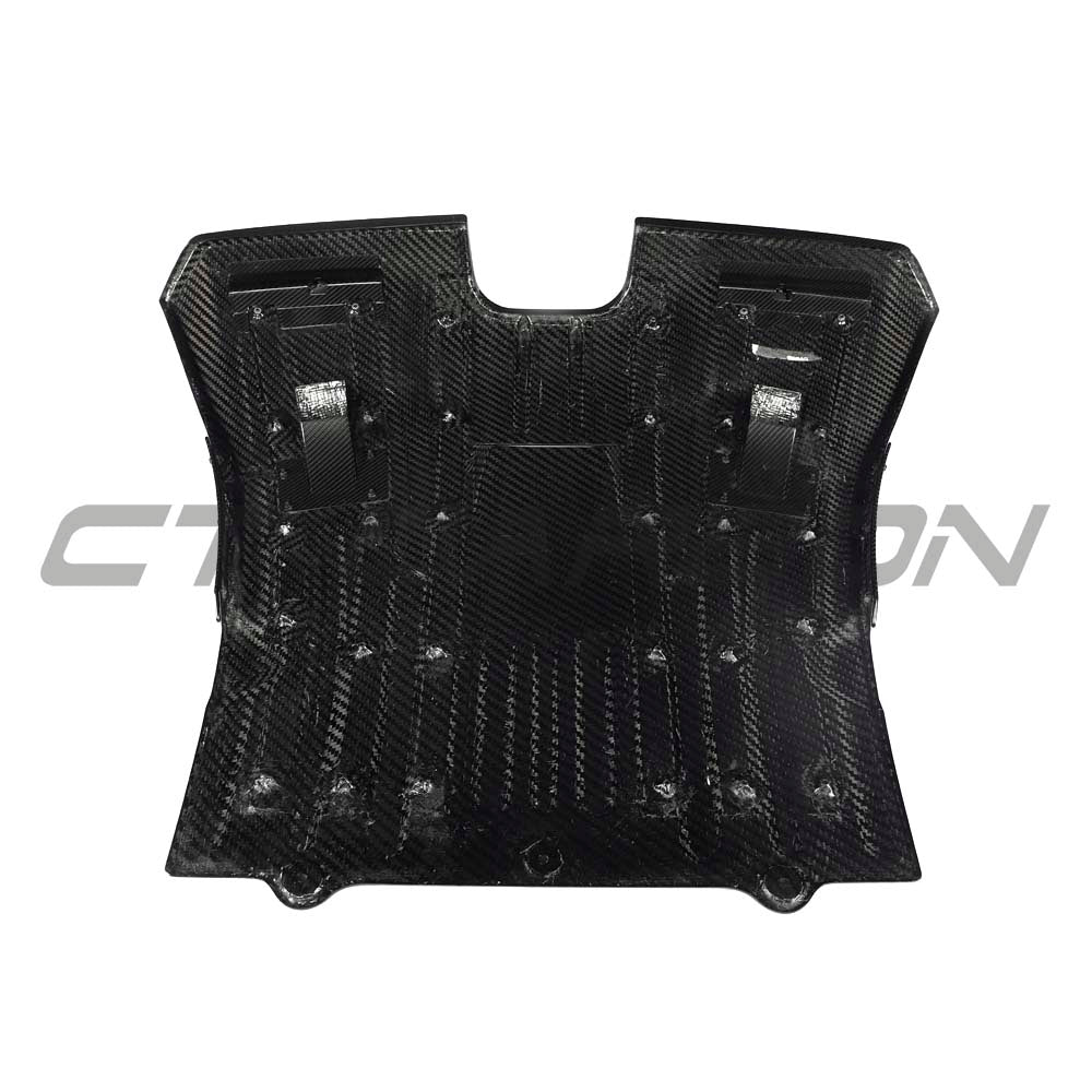 PORSCHE 911 992.1 & 992.2 GT3/GT3 RS & GT3 TOURING 2022-2024 CARBON FIBRE UNDERTRAY PANEL - CT DESIGN