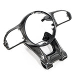 MERCEDES AMG 2016+ CARBON FIBRE STEERING WHEEL TRIM-Accessories-CT CARBON-CT Carbon - High-quality carbon fiber and gloss black aerodynamic parts for premium sports and luxury vehicles.