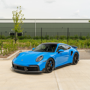 PORSCHE 911 (992) TURBO S CARBON FIBRE FRONT SPLITTER - CT DESIGN