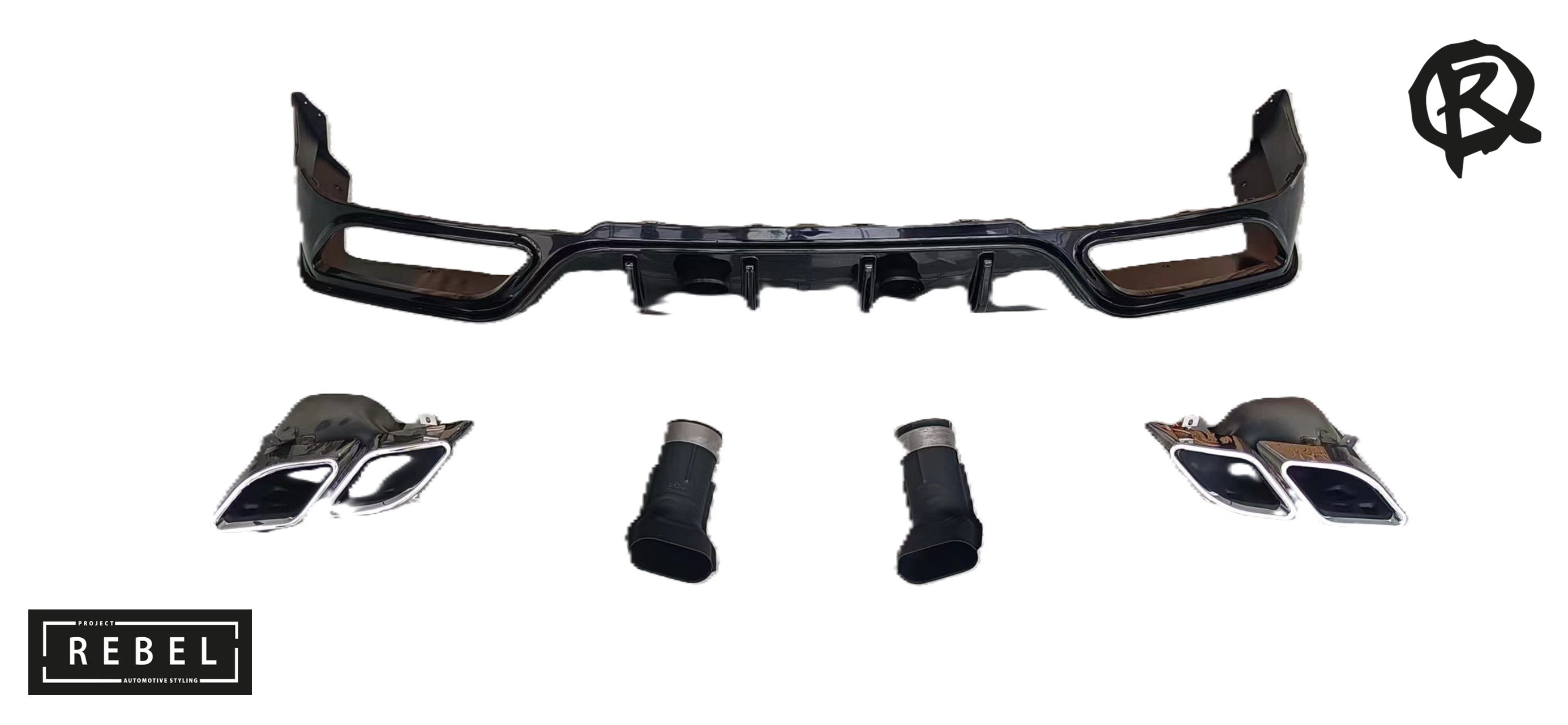 Range Rover Vogue L460 2021+ - Rear Lip with Exhaust Tips