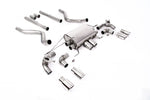 SSXLR115-701 - Defender 90 V8 2021+ Milltek Performance Exhaust - Particulate Filter-back - OPF/GPF Back Non-Resonated Valved System (Louder) with Quad GT-90 Polished Trims