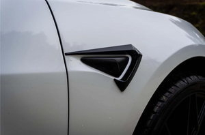 Tesla Model 3 Aero Style Side Camera Decoration - Gloss Black