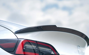 Tesla Model Y 2023+ Blade Style Spoiler - Carbon Fibre Look