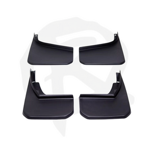 Defender L663 Plain Classic Mud Flaps Limited Offer - Front + Back