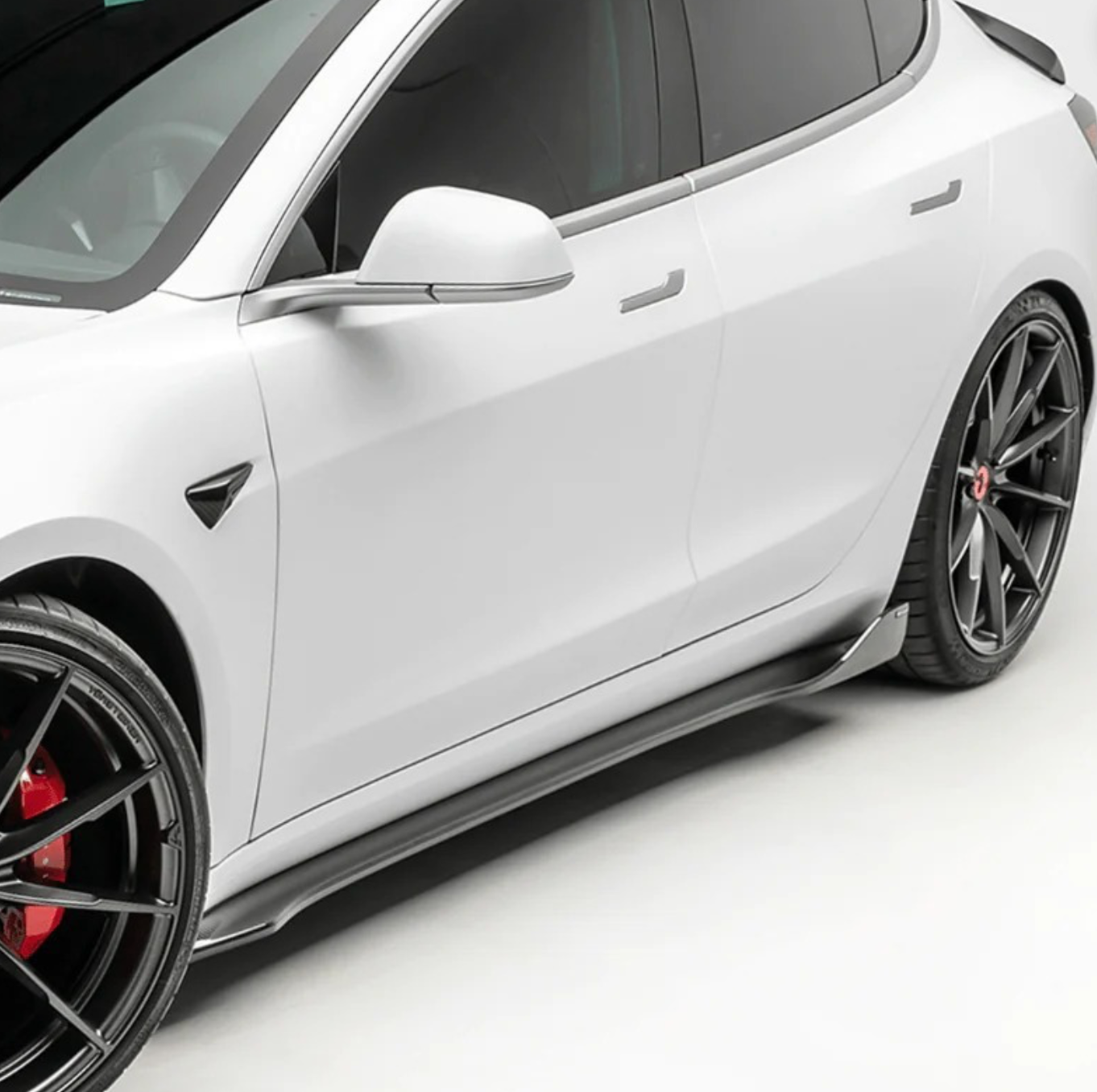 Tesla Model 3 2022+ Aero Style Side Skirt - Gloss Black
