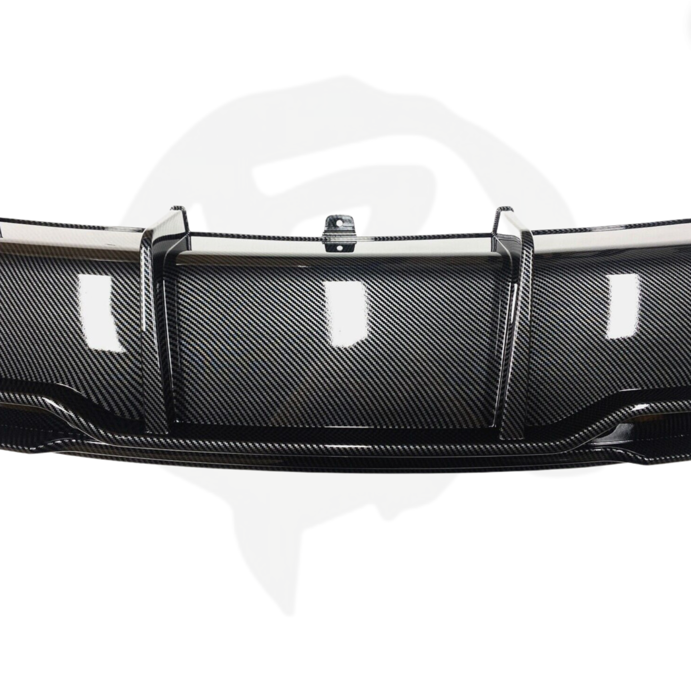 Tesla Model 3 Aero Style Rear Bumper Lip diffuser - Carbon Fibre Look