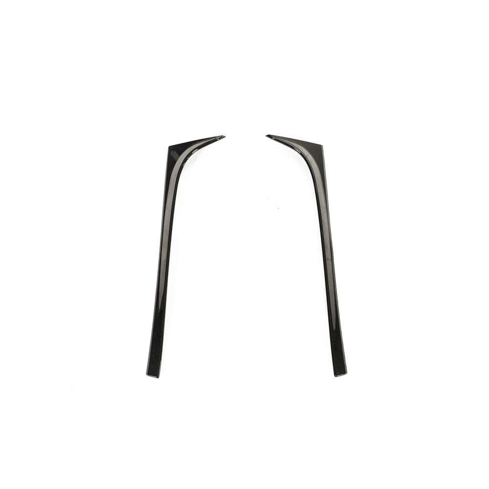 VOLKSWAGEN POLO MK6 GLOSS BLACK REAR WINDOW TRIM