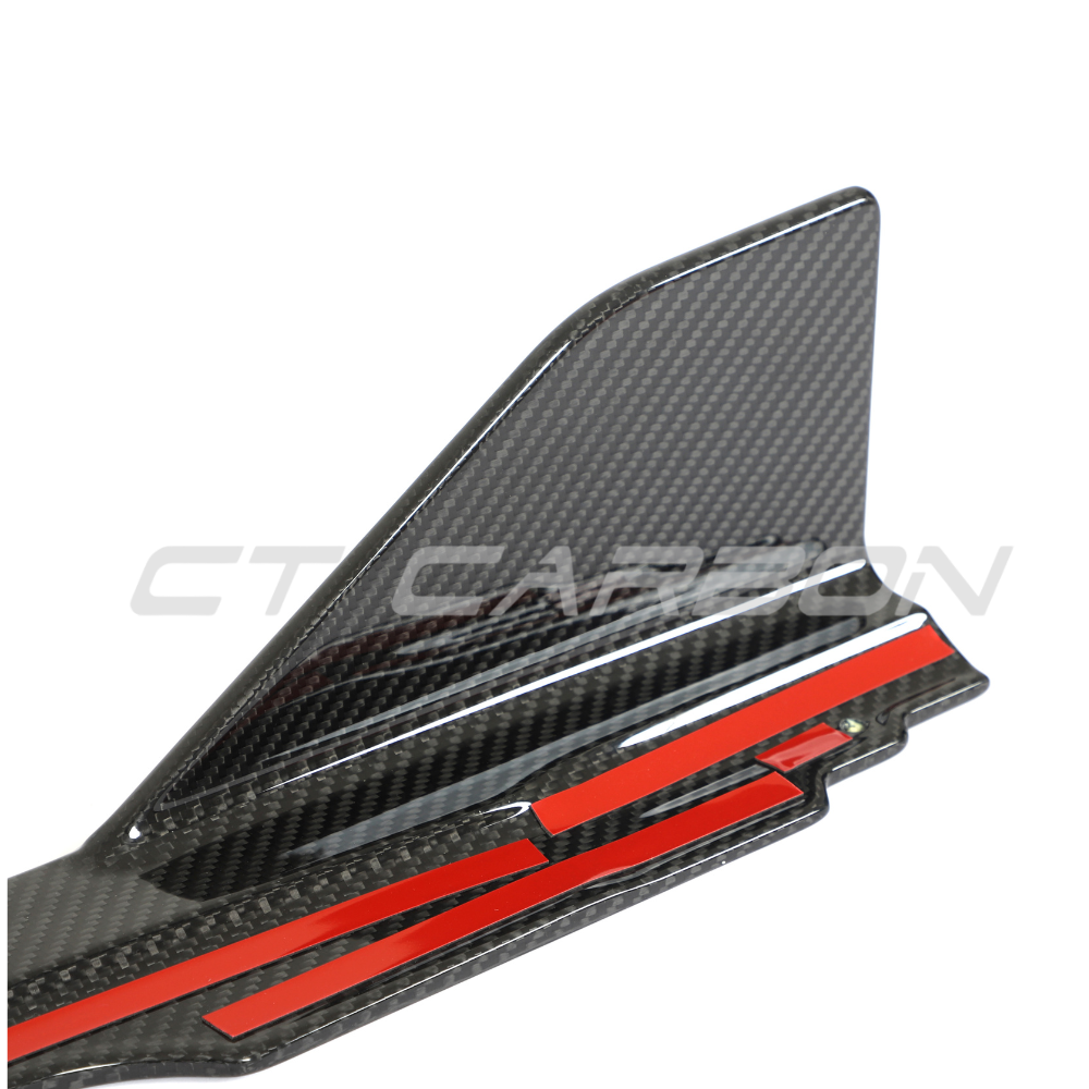 VW GOLF MK8/MK8.5 R CARBON FIBRE SIDE SKIRTS - CT DESIGN