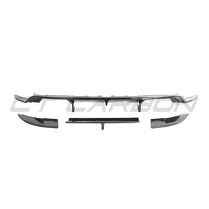 VW GOLF R MK7 2014-2017 CARBON FIBRE DIFFUSER