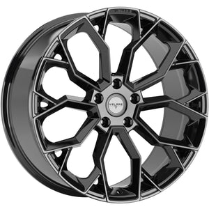 22 INCH VELARE VLR15 DIAMOND BLACK ALLOY WHEEL (Set of 4)