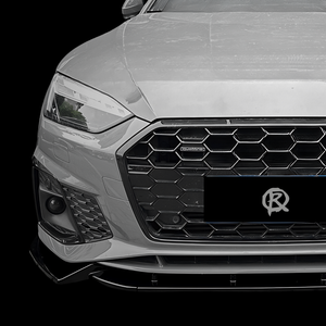 Audi A5 S5 F5 Facelift Front Lip - Gloss Black