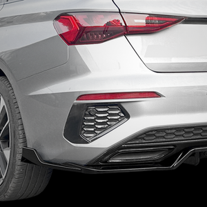Audi A3 8Y Diffuser - Gloss Black