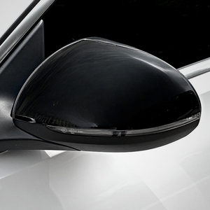 Mercedes C Class W206 Rear Mirror Cover - Gloss Black