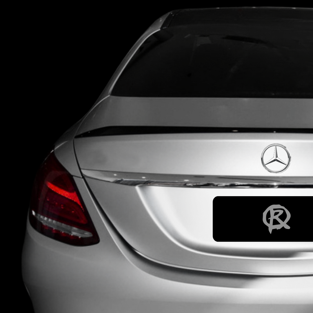 Mercedes C Class Sedan W205 C63 Style Spoiler - Gloss Black