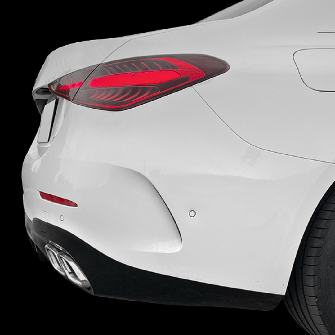 Mercedes C Class AMG Line W206 C63 Diffuser - Gloss Black