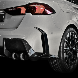 BMW 1 Series F70 M Sport Rear Bumper Flag - Gloss Black